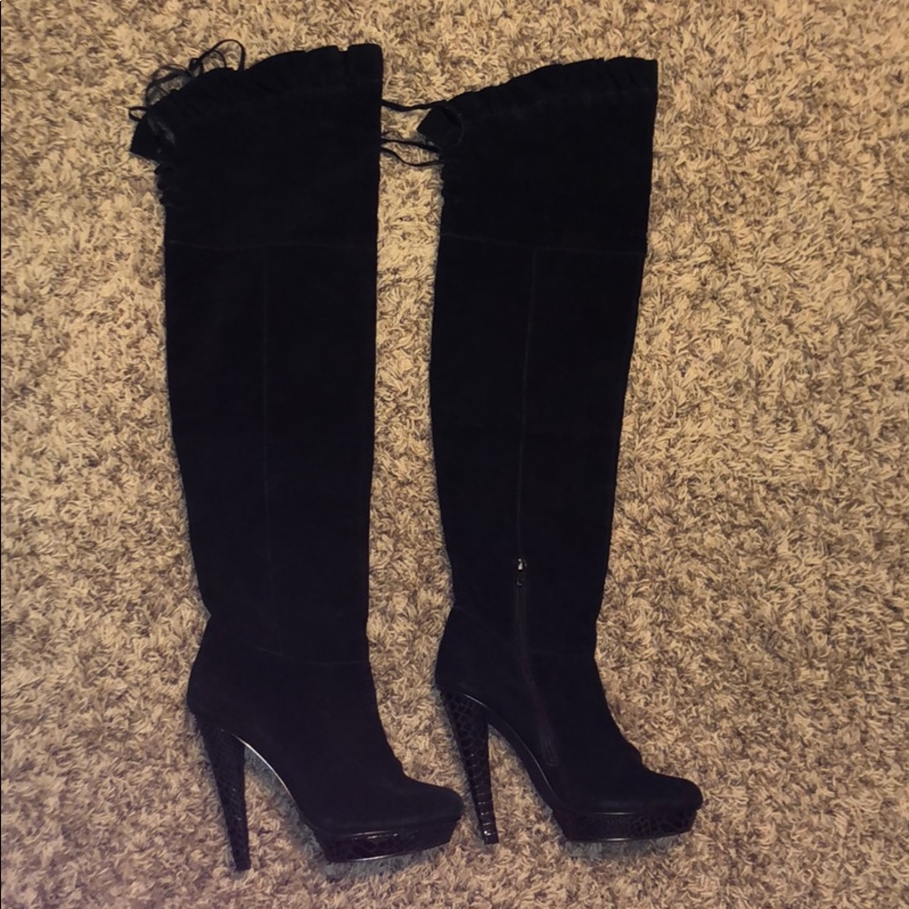 Knee high boots